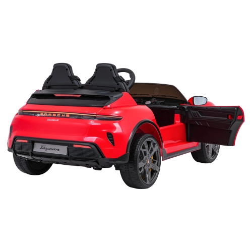 Autko dla dzieci Porsche Taycan Turbo S Czerwony BDM0988.CR